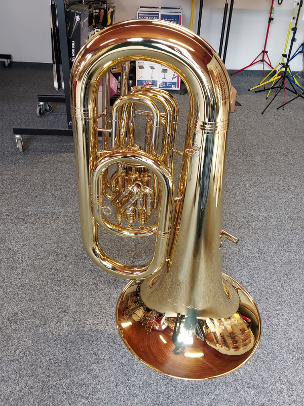 Basse Mib Geneva Brass, Symphony, 4 pistons compensés, laqué