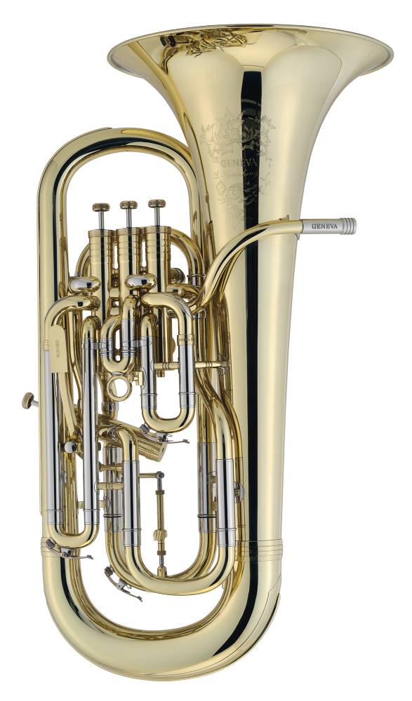 Euphonium Geneva Brass, Symphony, 4 pistons, laqué, trigger sur